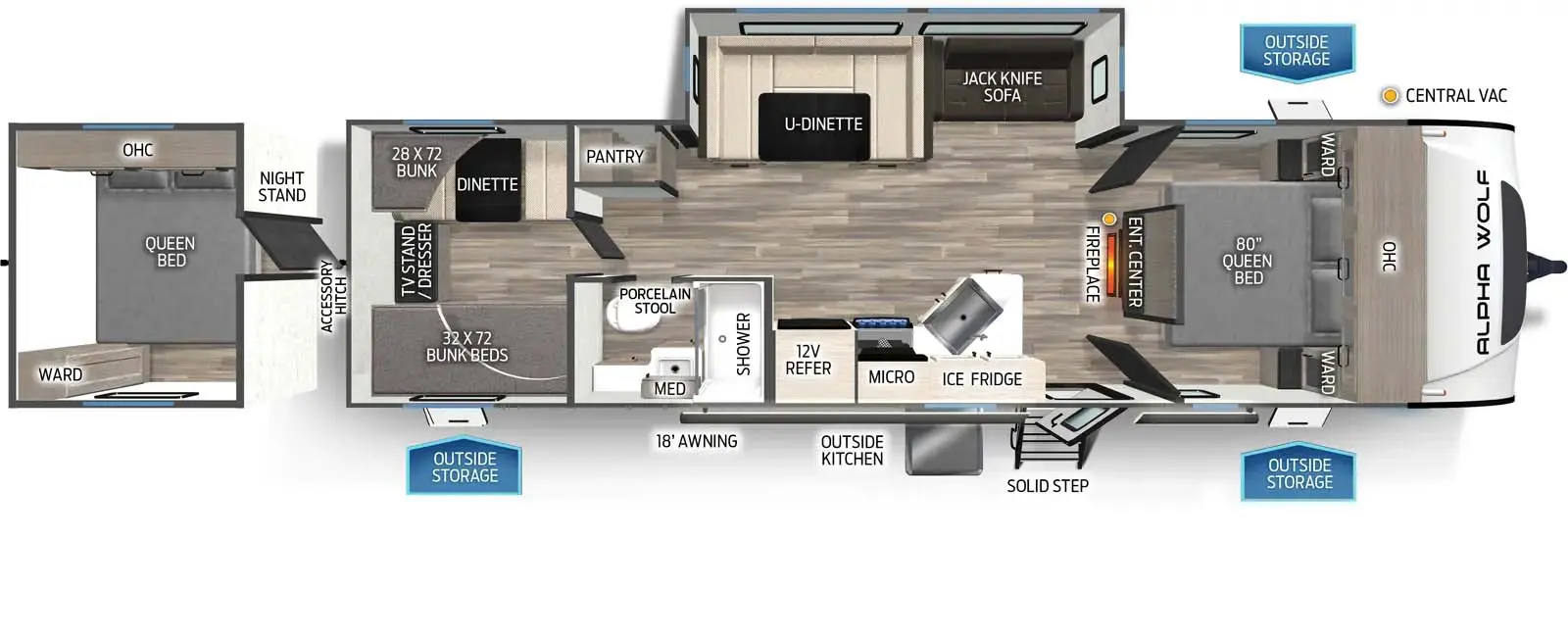 280QBS Floorplan Image